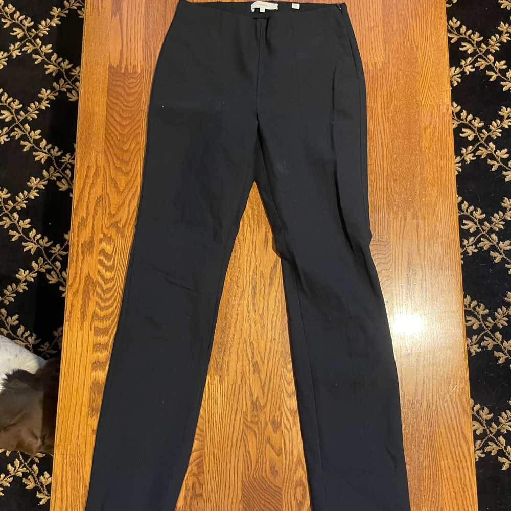Vince Black High-Waisted Trousers